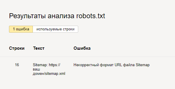 проверка robots в яндекс вебмастере